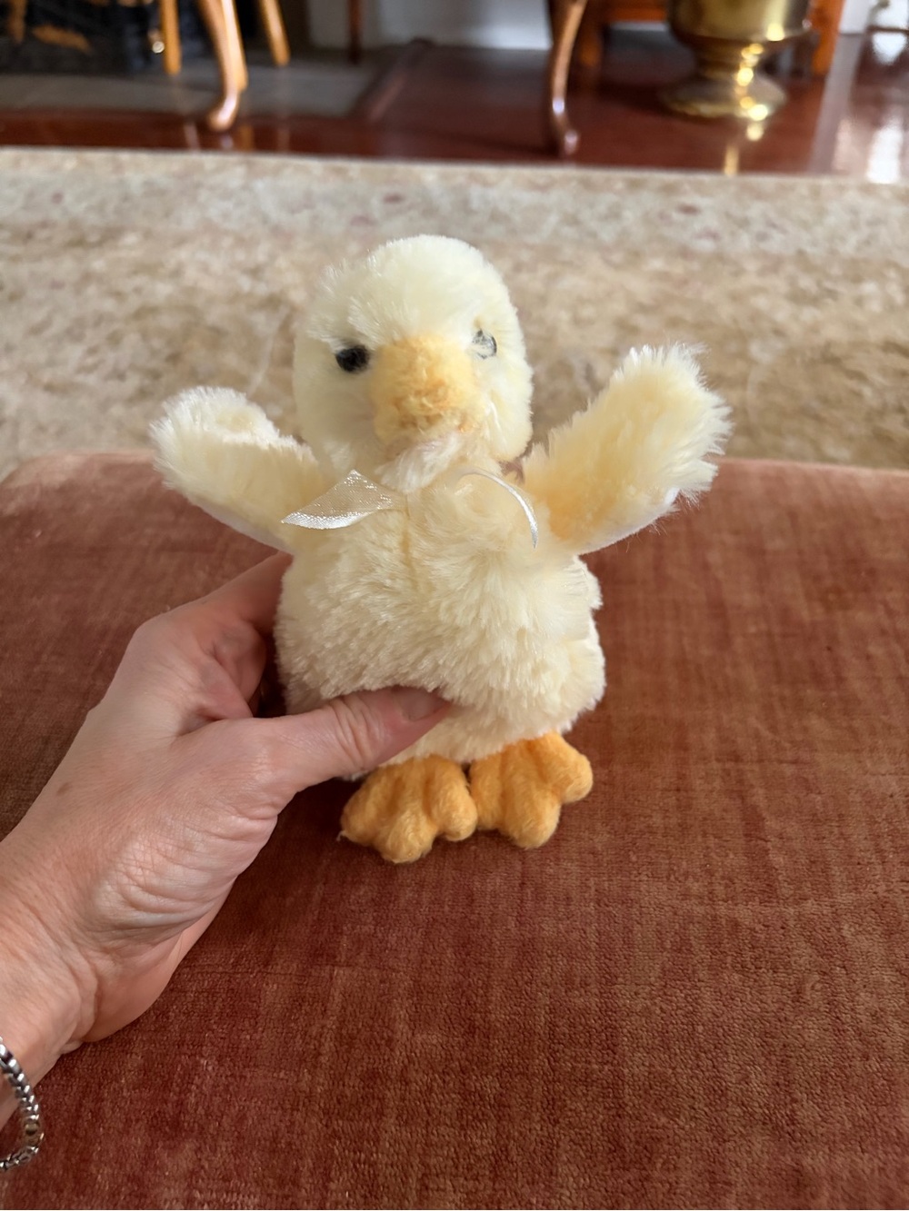 Douglas Plush Yellow Chick - collectible stuffed animal